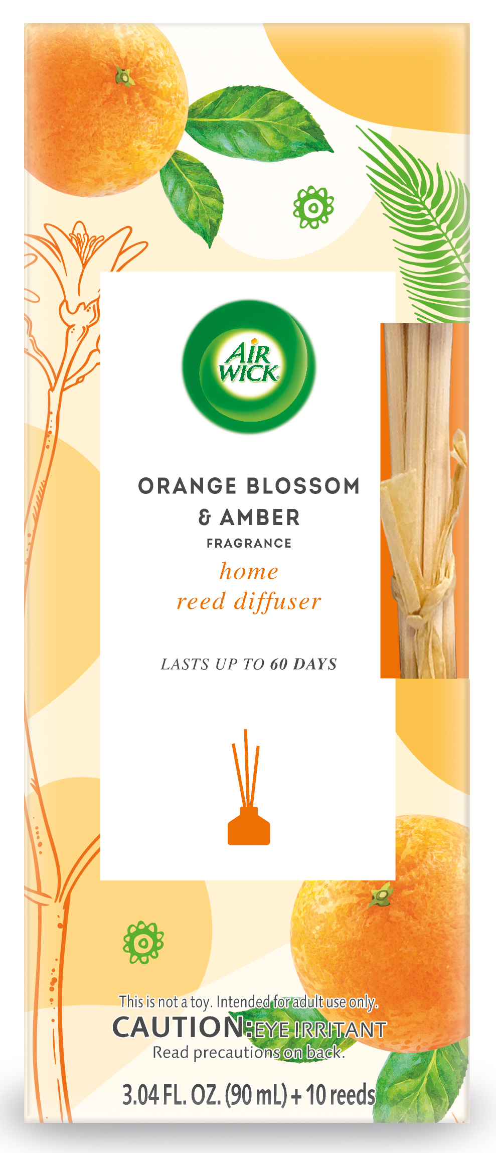 AIR WICK® Reed Diffuser - Orange Blossom & Amber (Discontinued)